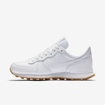 Nike Internationalist - Női Utcai Cipő - Fehér/Fehér/Világos Barna/Fehér